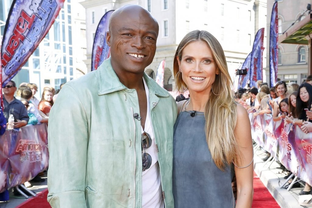 Seal y Heidi Klum