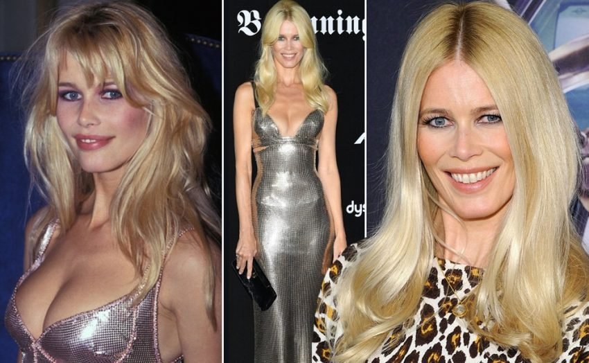 Supermodelo Claudia Schiffer
